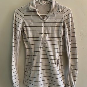 Lululemon quarter zip tight-fit pullover size 6
